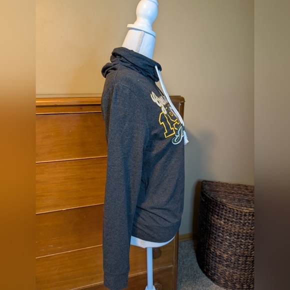 GREEN Bay Packers NFL 1919 Cowl Neck Lightweight Sweatshirt Small - Picture 9 of 13